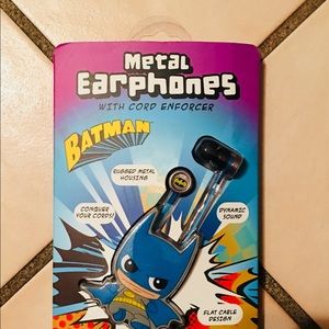 BRAND NEW DC Comics Batman iHip Earphones